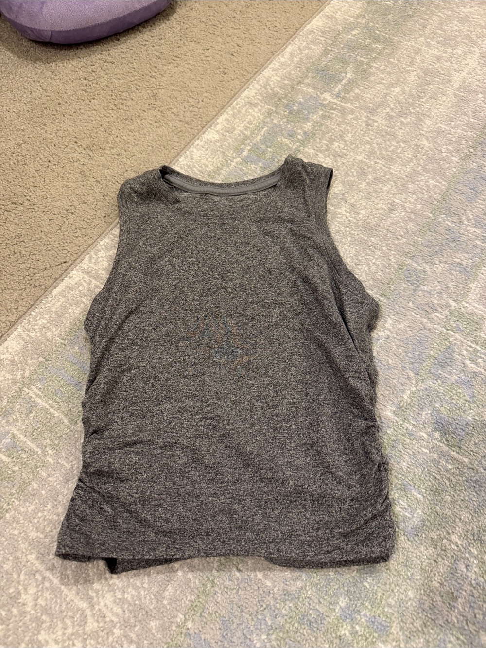 Lululemon Sleeveless Heather Gray Women’s Tank Top
